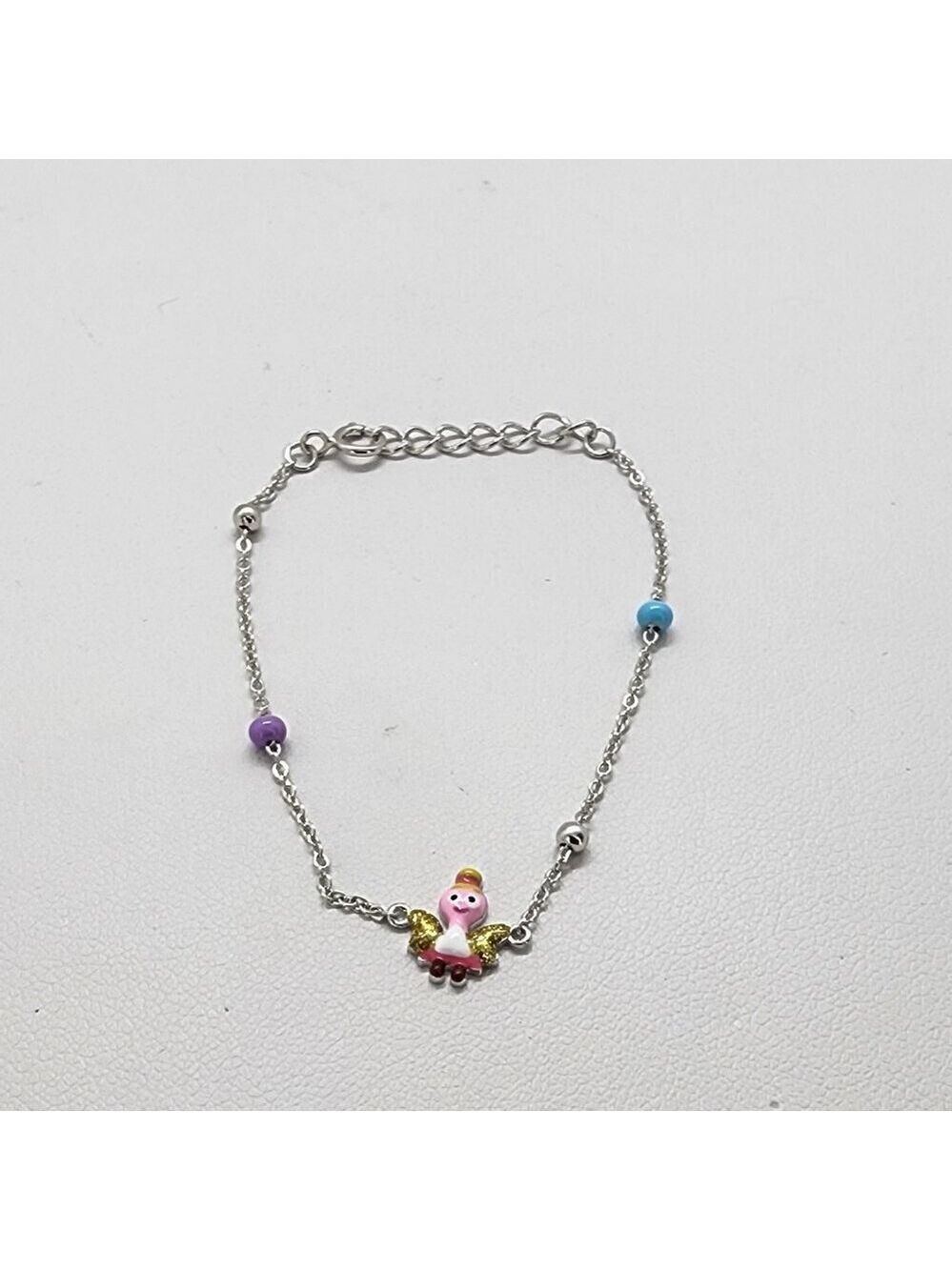 Brand New Sterling Silver 925 Ballerina Bracelet - Picture 2 of 5